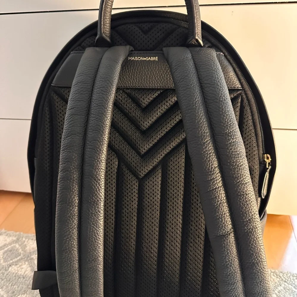 Maison De Sabré Leather Backpack - Picture 4 of 4